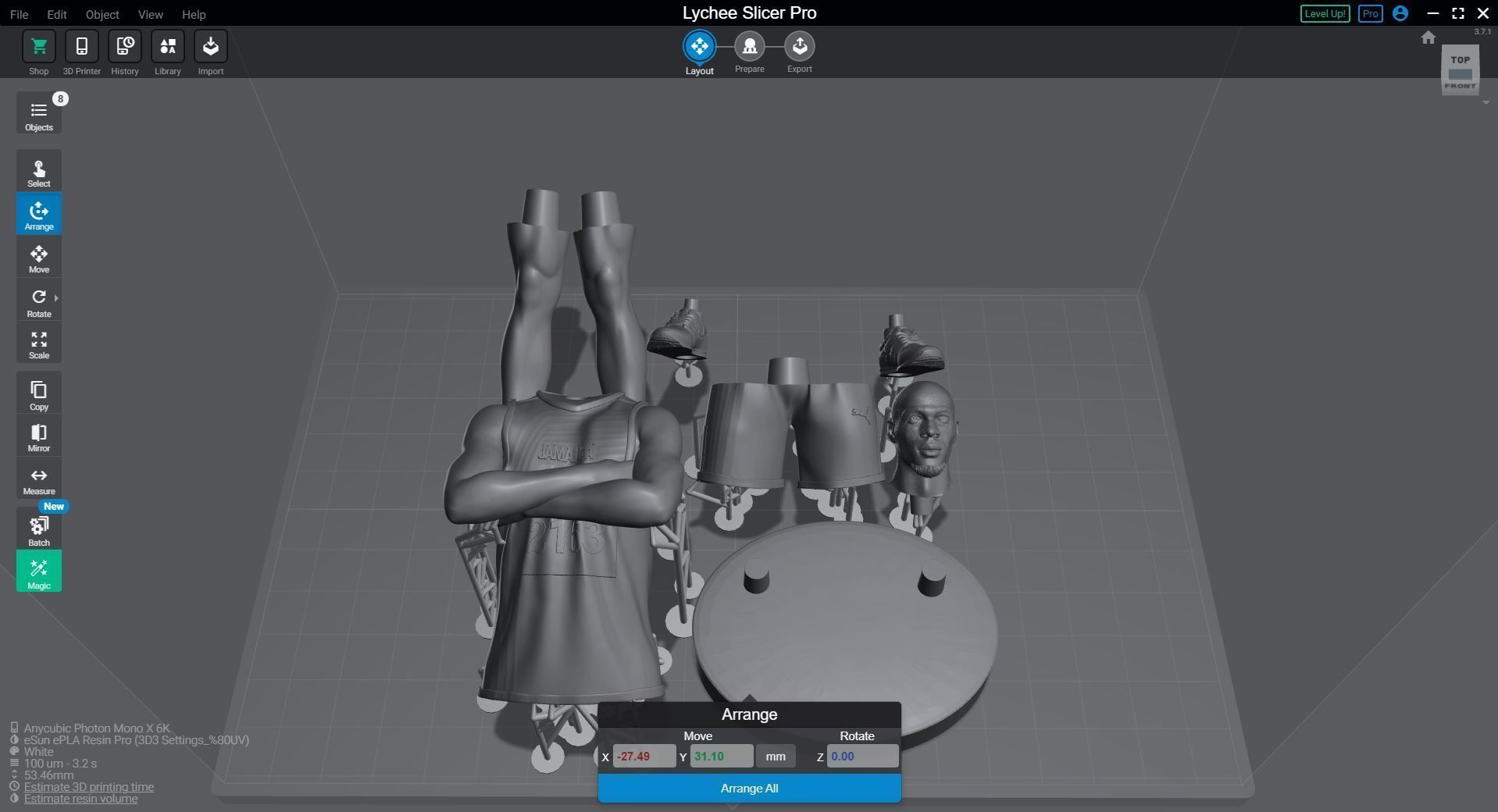  Usain Bolt 3D Printable  3D print model_2