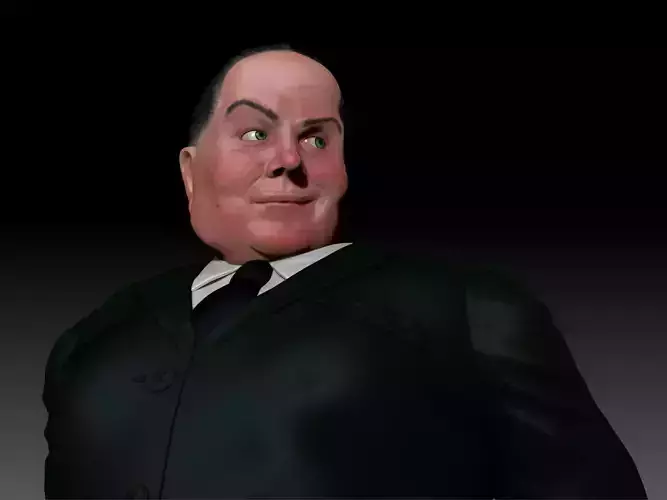 Trunchbull Tronchatoro from movie Matilda for 3d print