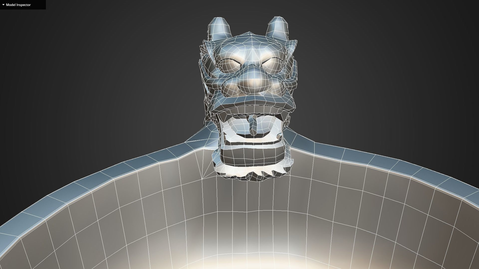 Game Ready Drinking Fountain Low-poly 3D model Low-poly 3D model_12