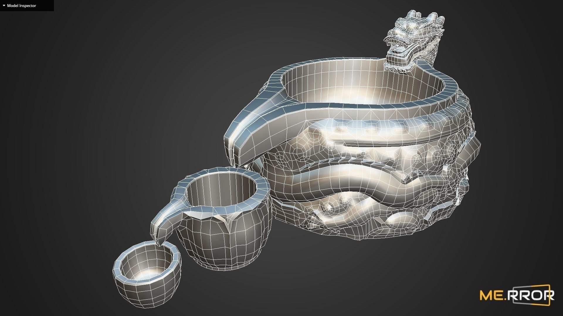 Game Ready Drinking Fountain Low-poly 3D model Low-poly 3D model_14