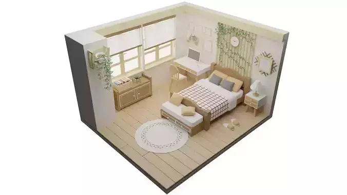 Bedroom 3D model