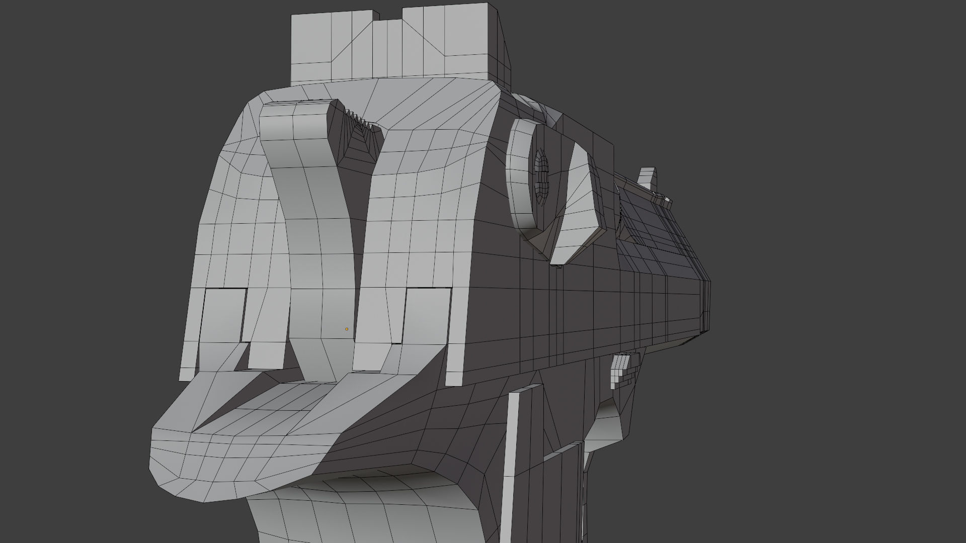 Desert Eagle Mark VII 50AE Game Ready Low-poly 3D model_13