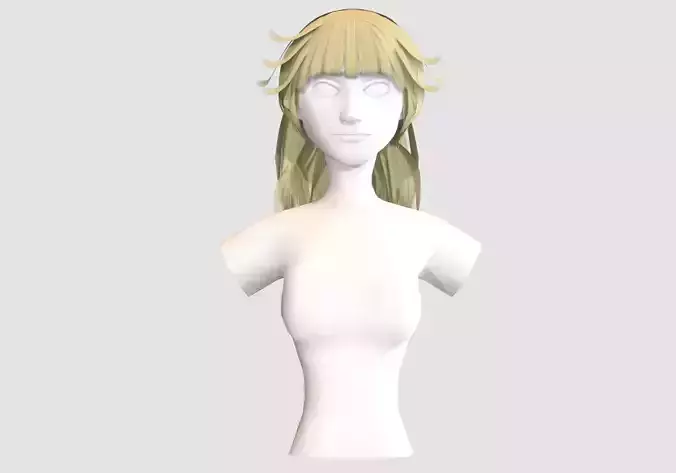 Female Blond Hairstyle 