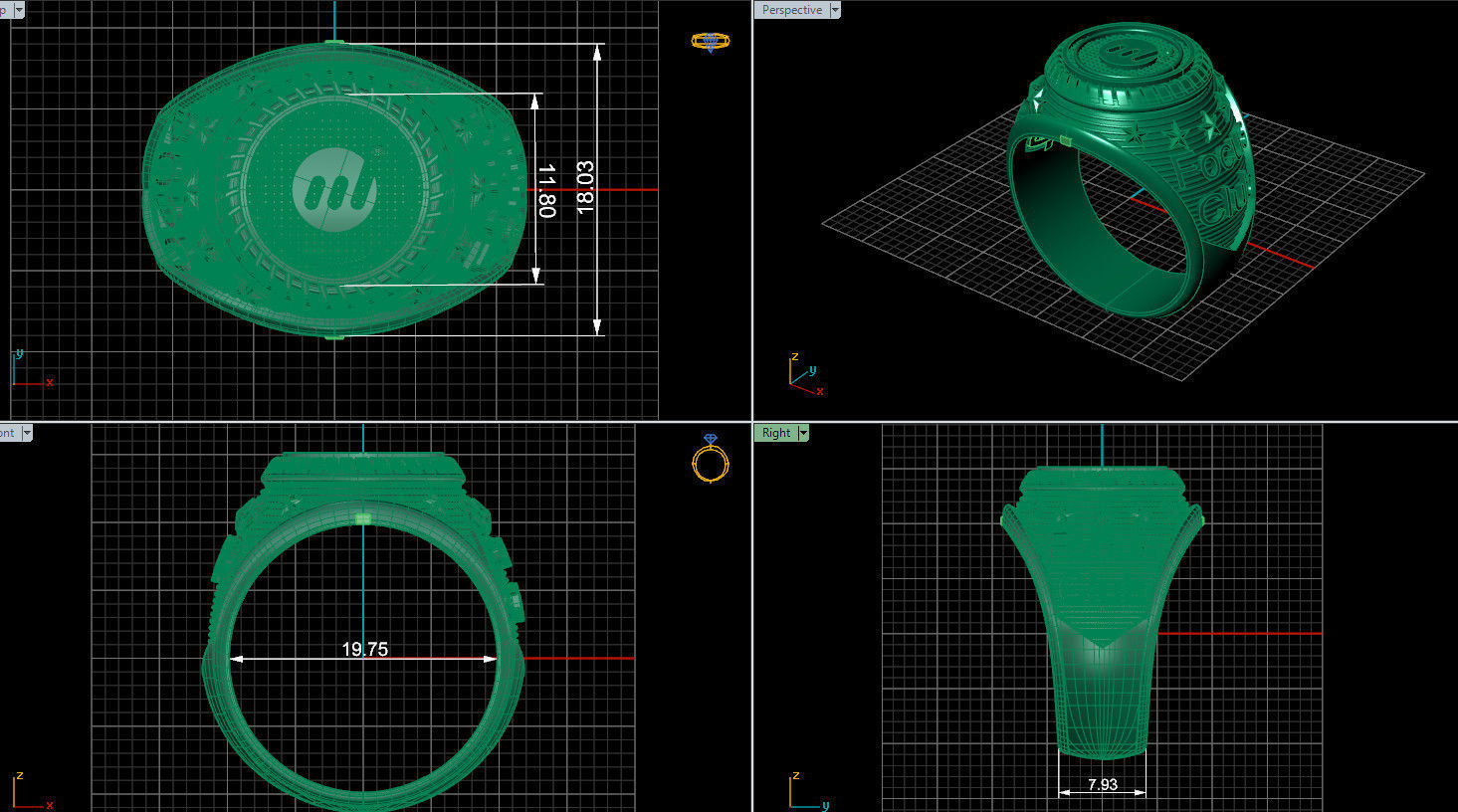 Ring 43  3D model_6
