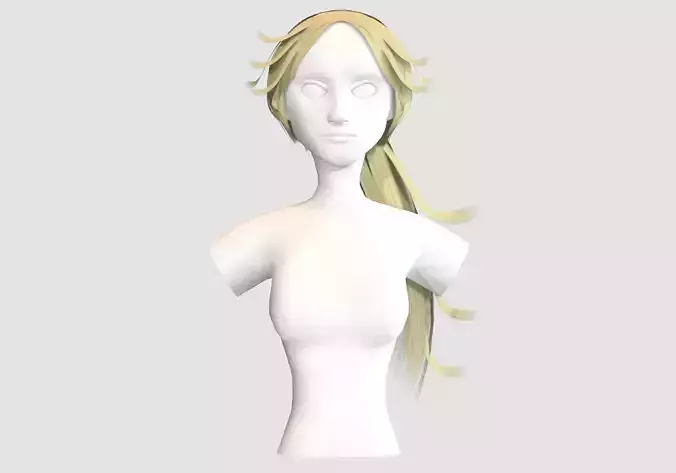 Classic Pigtail Hairstyle 