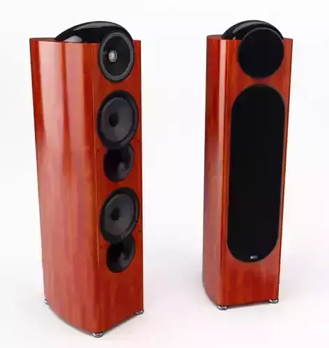Wooden Speaker Tower