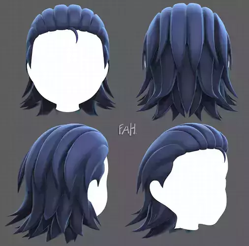 Base Hair for Boy V13