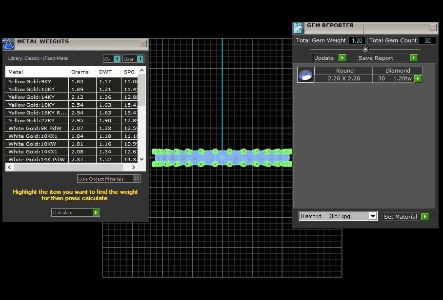 Round Diamond Eternity Band Ring 3dm STL OBJ FBX Renders Details 3D print model_21