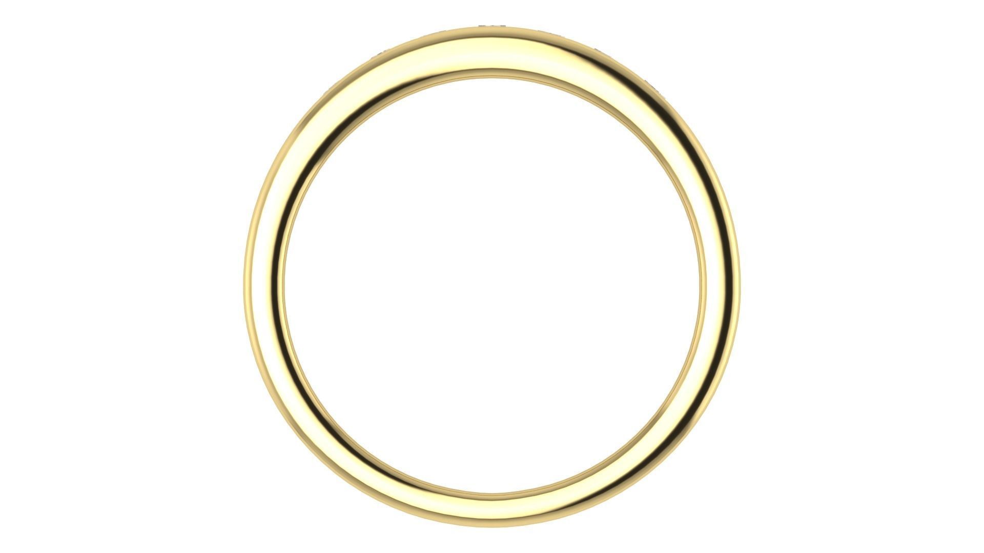 Eternity Band Ring 3dm STL OBJ FBX Renders Details 3D print model_8