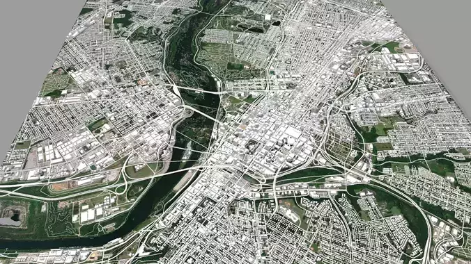 Cityscape Richmond California USA