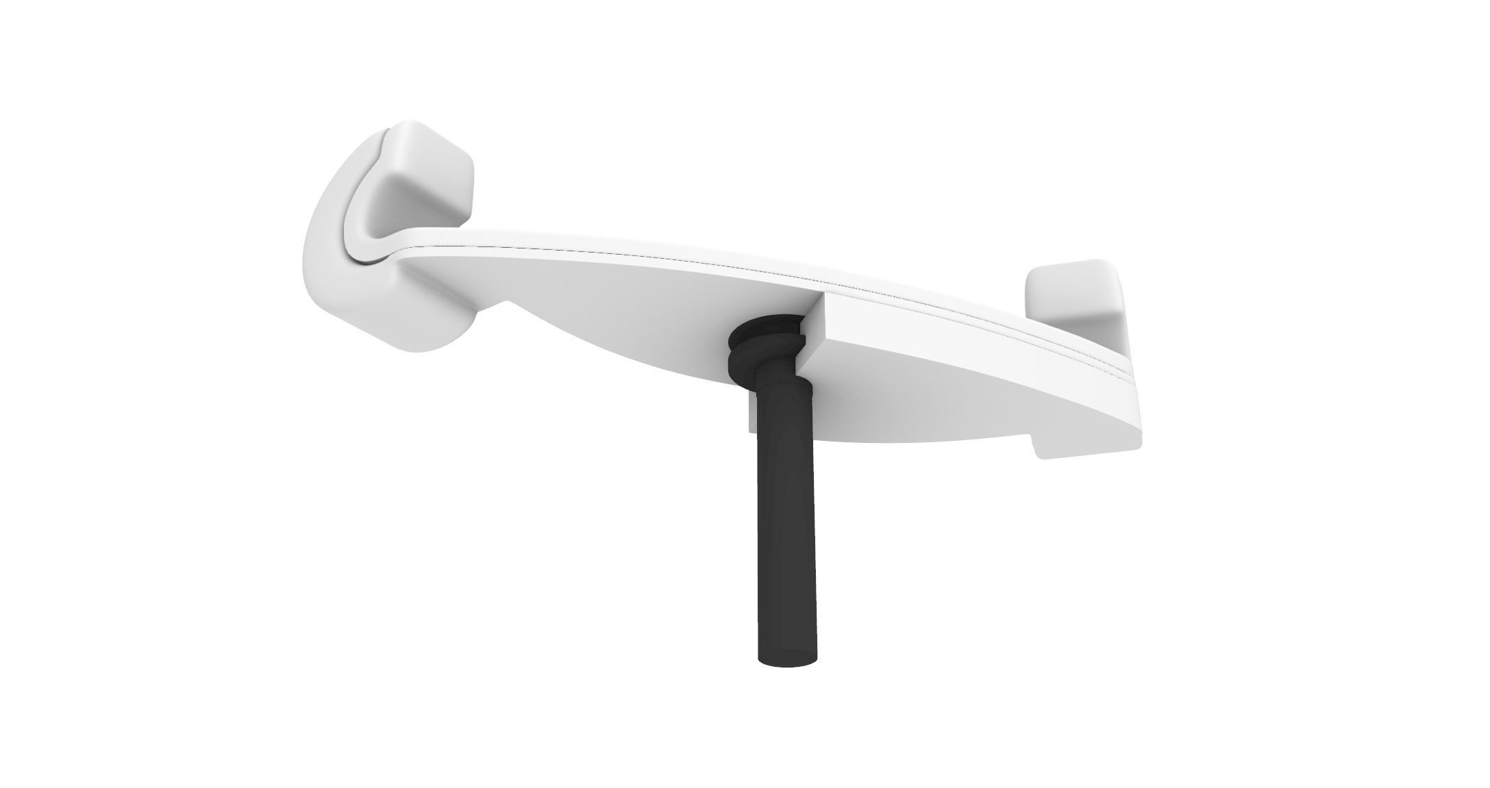 Clamp spare part Violin KUN shoulder rest 3D print model_5