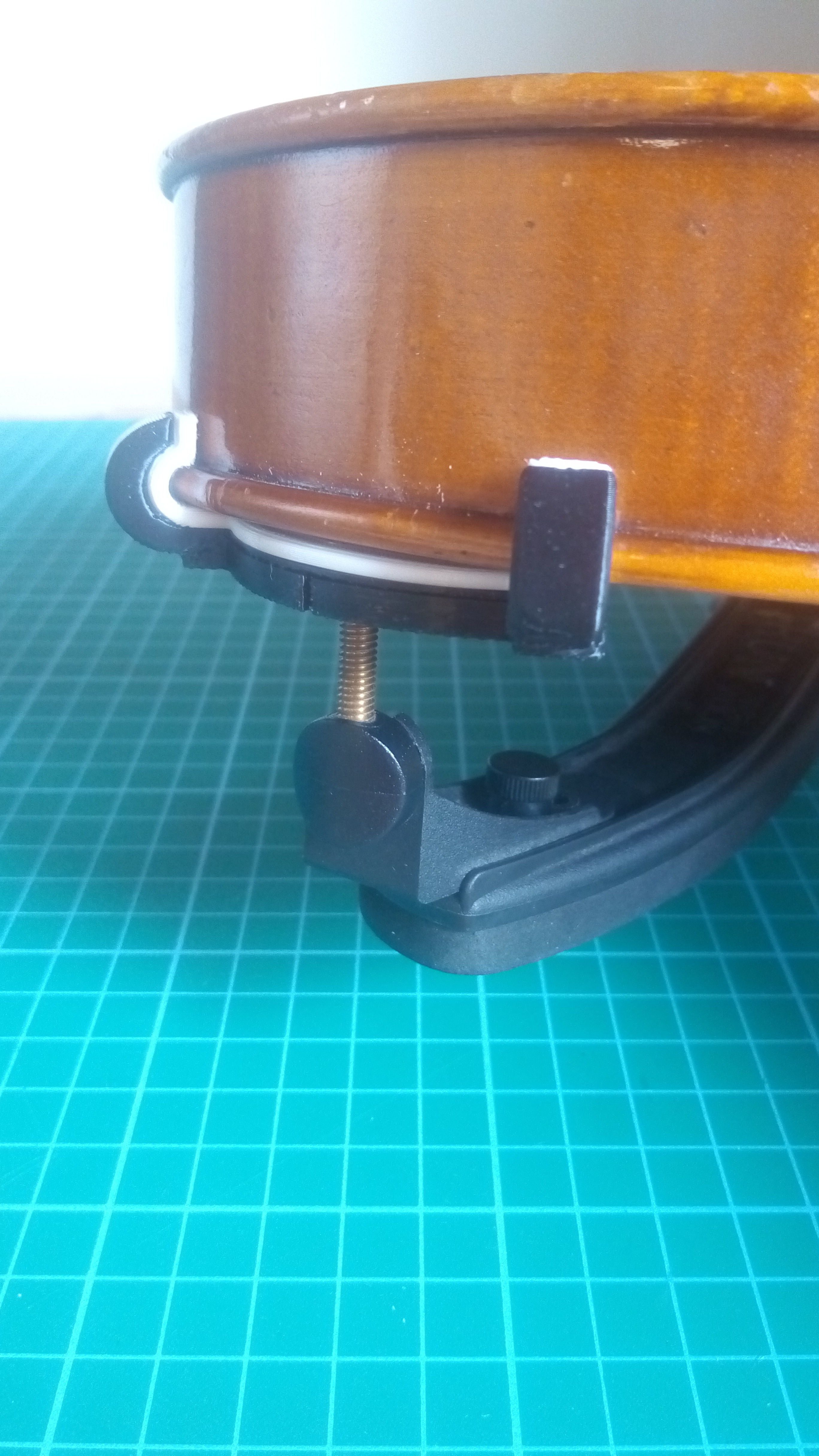 Clamp spare part Violin KUN shoulder rest 3D print model_2