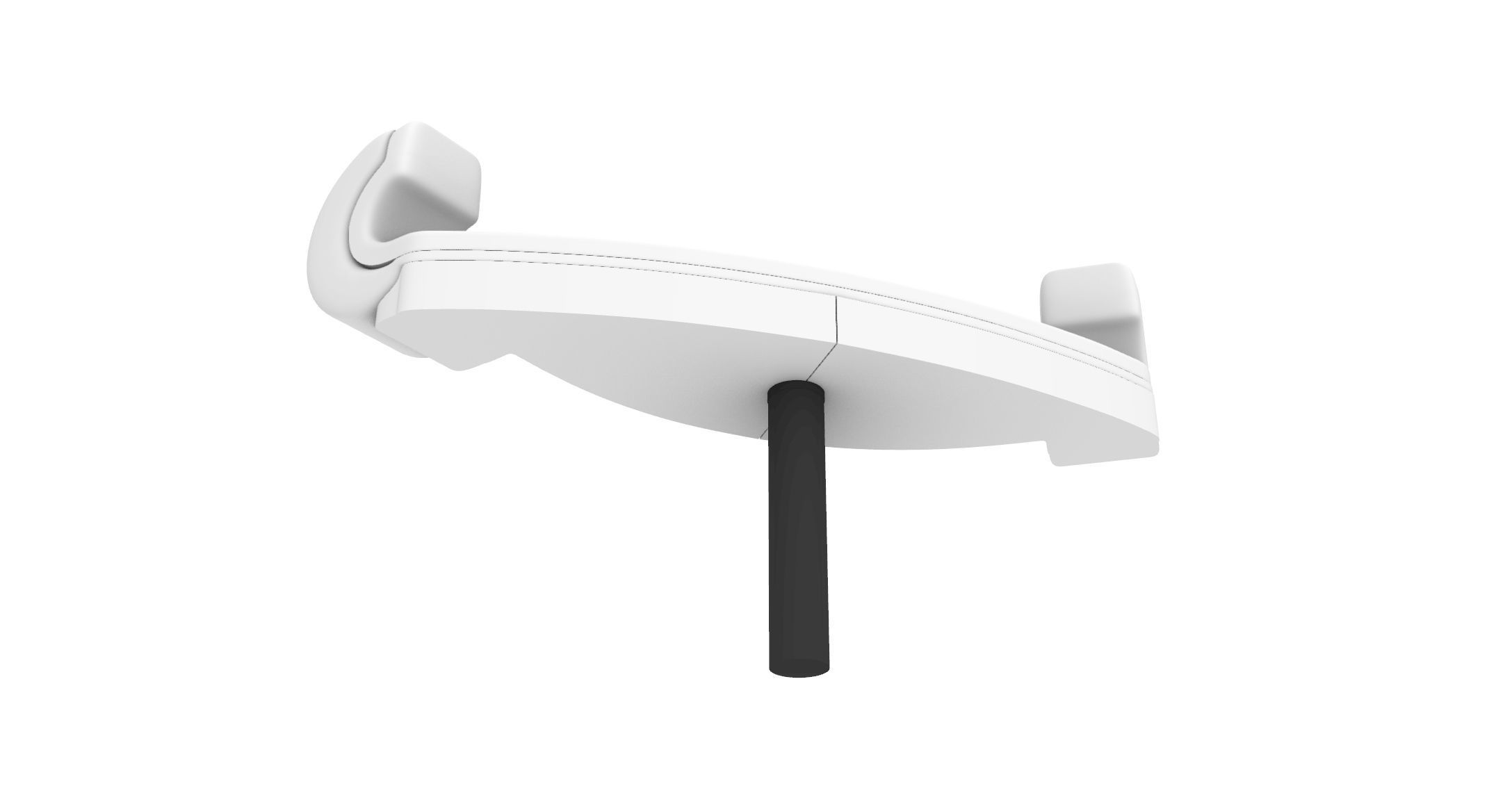 Clamp spare part Violin KUN shoulder rest 3D print model_4