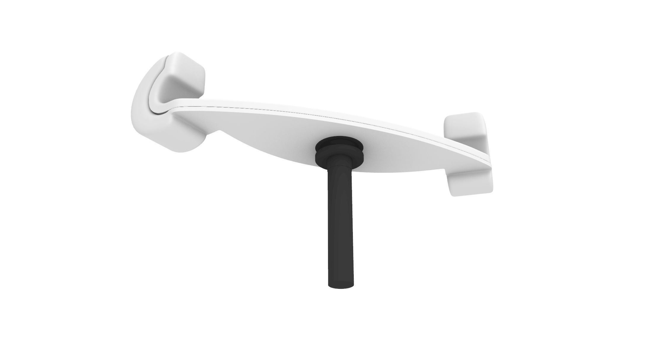 Clamp spare part Violin KUN shoulder rest 3D print model_6