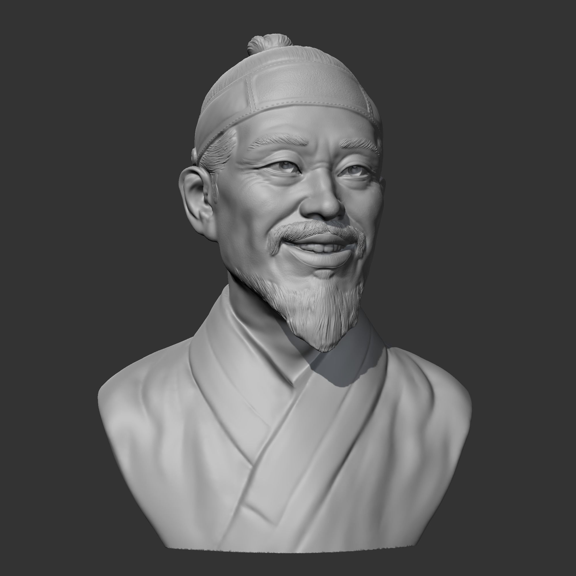 Yi Sun-sin 3D print model 3D print model_9