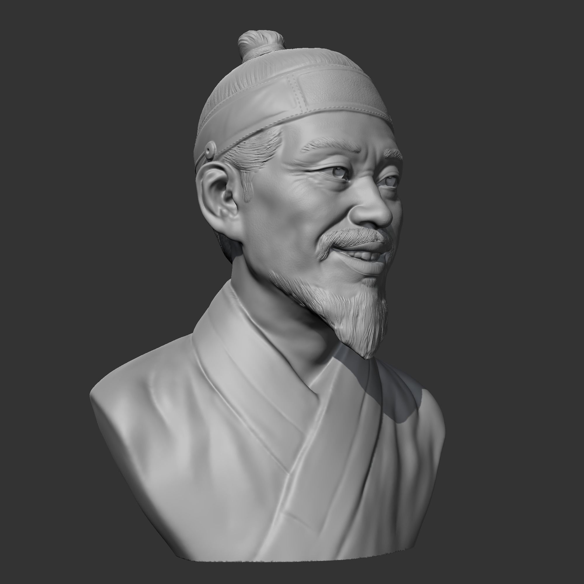 Yi Sun-sin 3D print model 3D print model_8