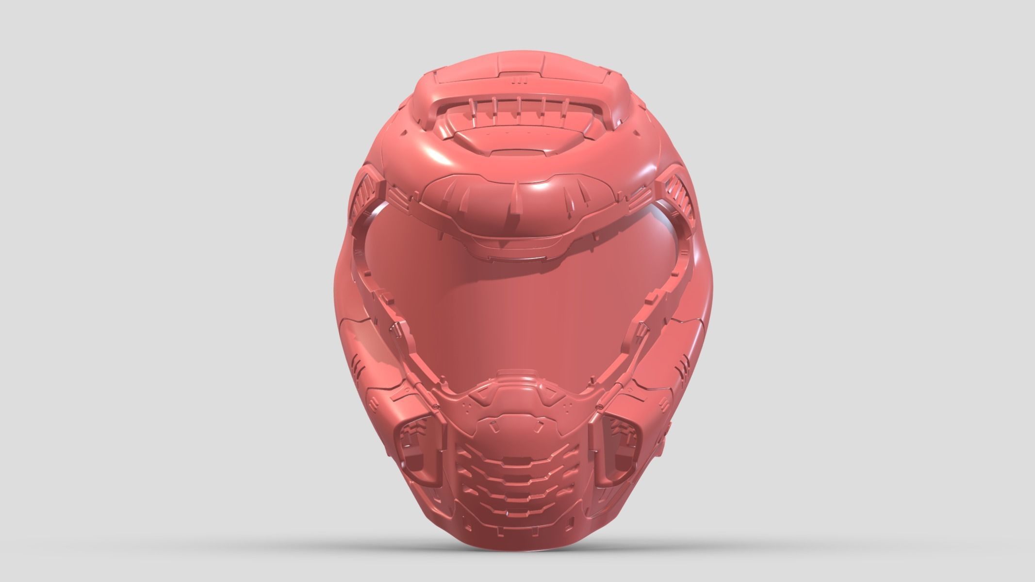 Doom Eternal Slayer Helmet 3D print model_5