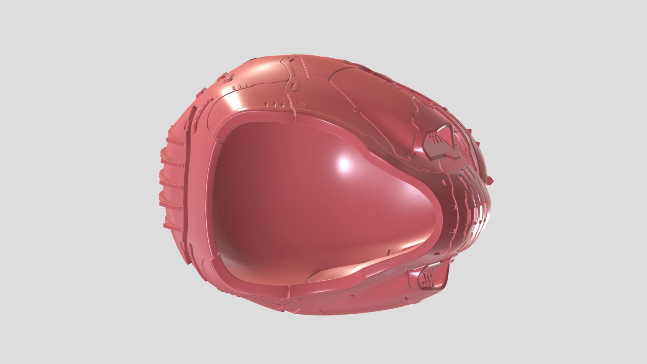 Doom Eternal Slayer Helmet 3D print model_3