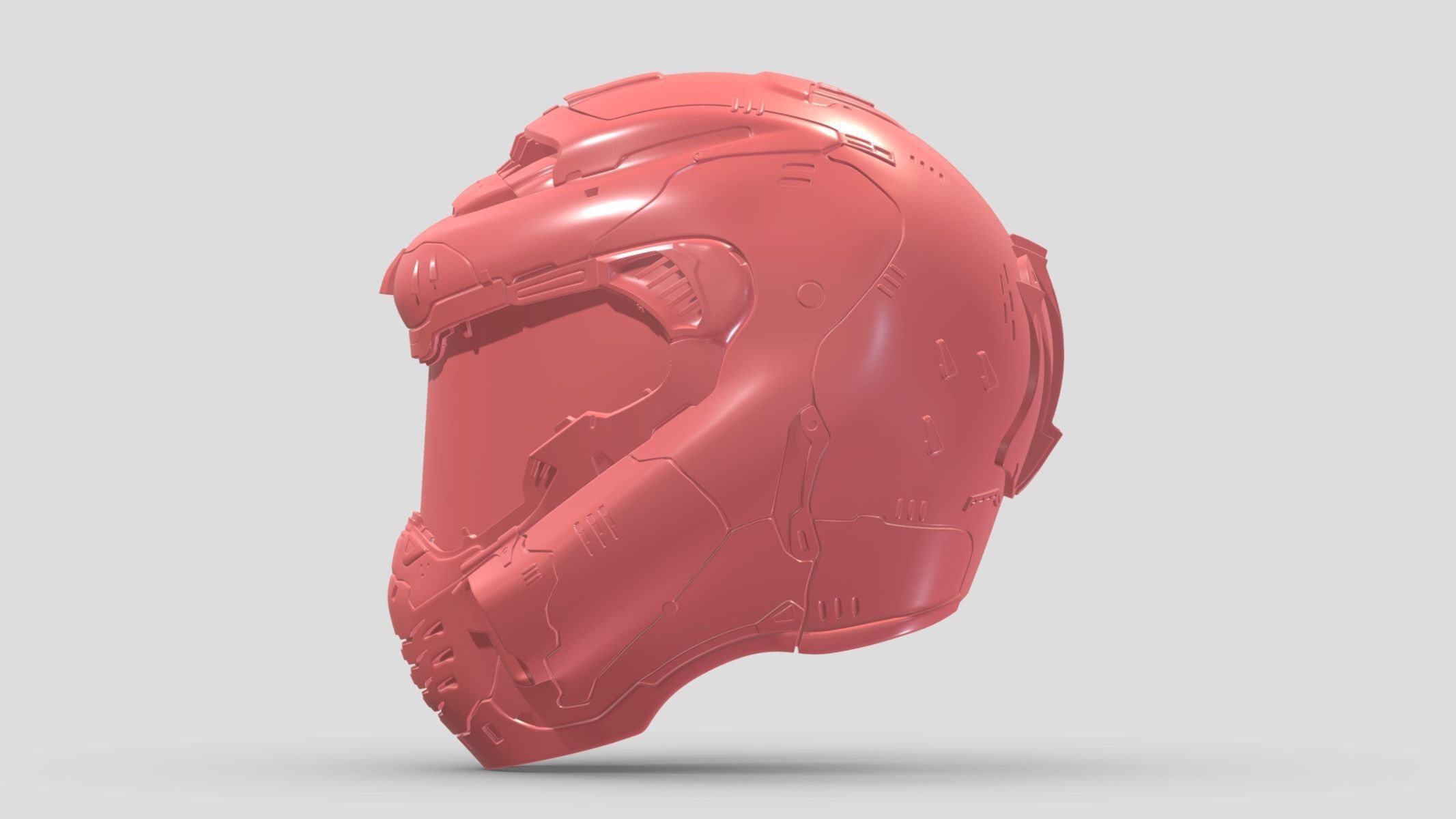 Doom Eternal Slayer Helmet 3D print model_6