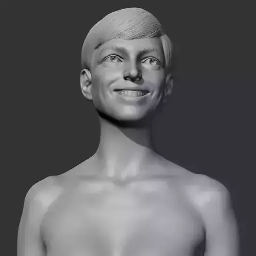 Anne Hathaway 3D print model 3D print model