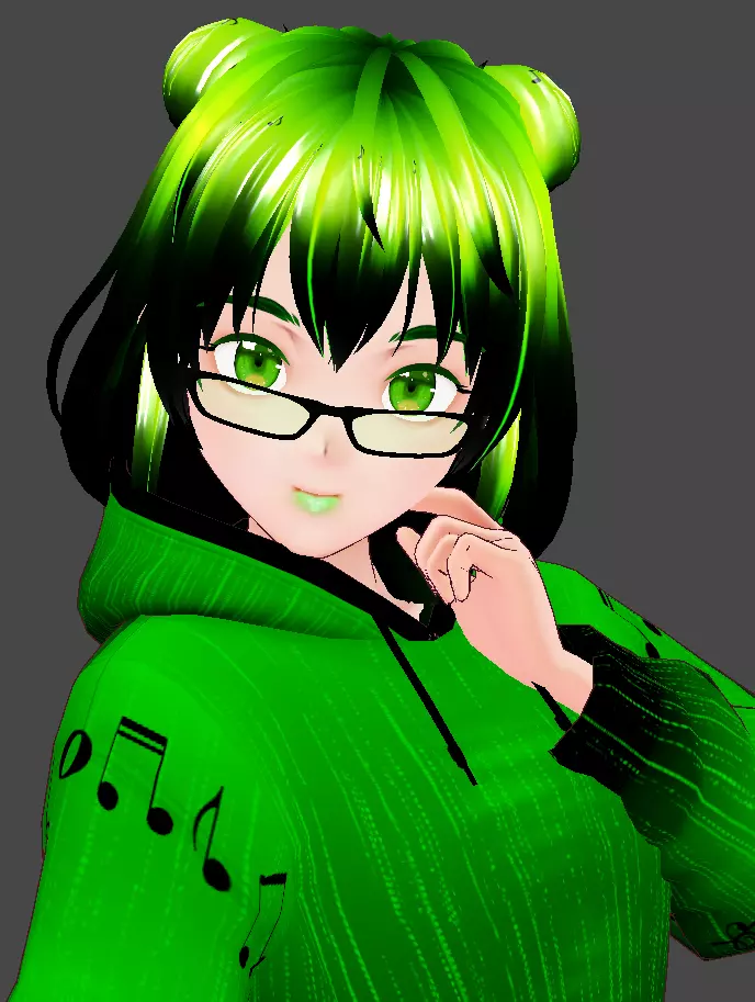 Dallos D Vibes Low-poly 3D model_0