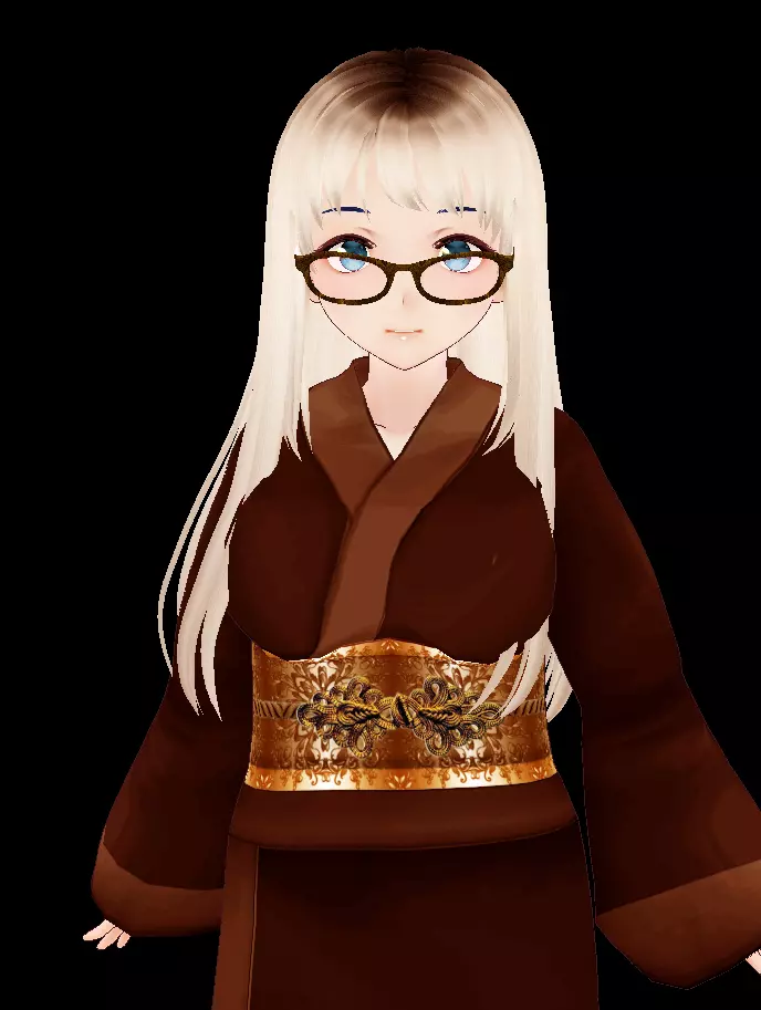 Hot for Teacher vroid Low-poly 3D model