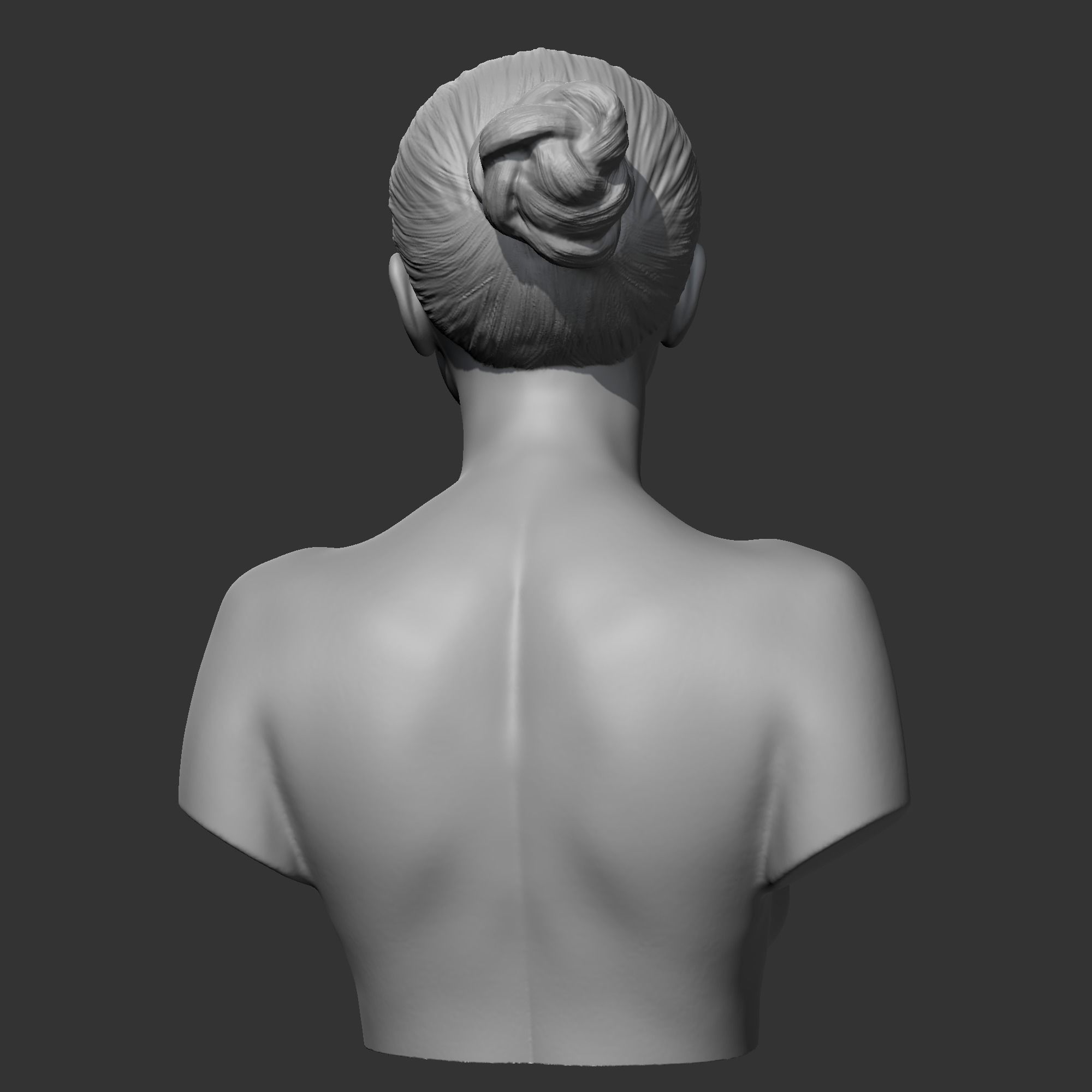 Scarlett Johansson 3D print model 3D print model_7