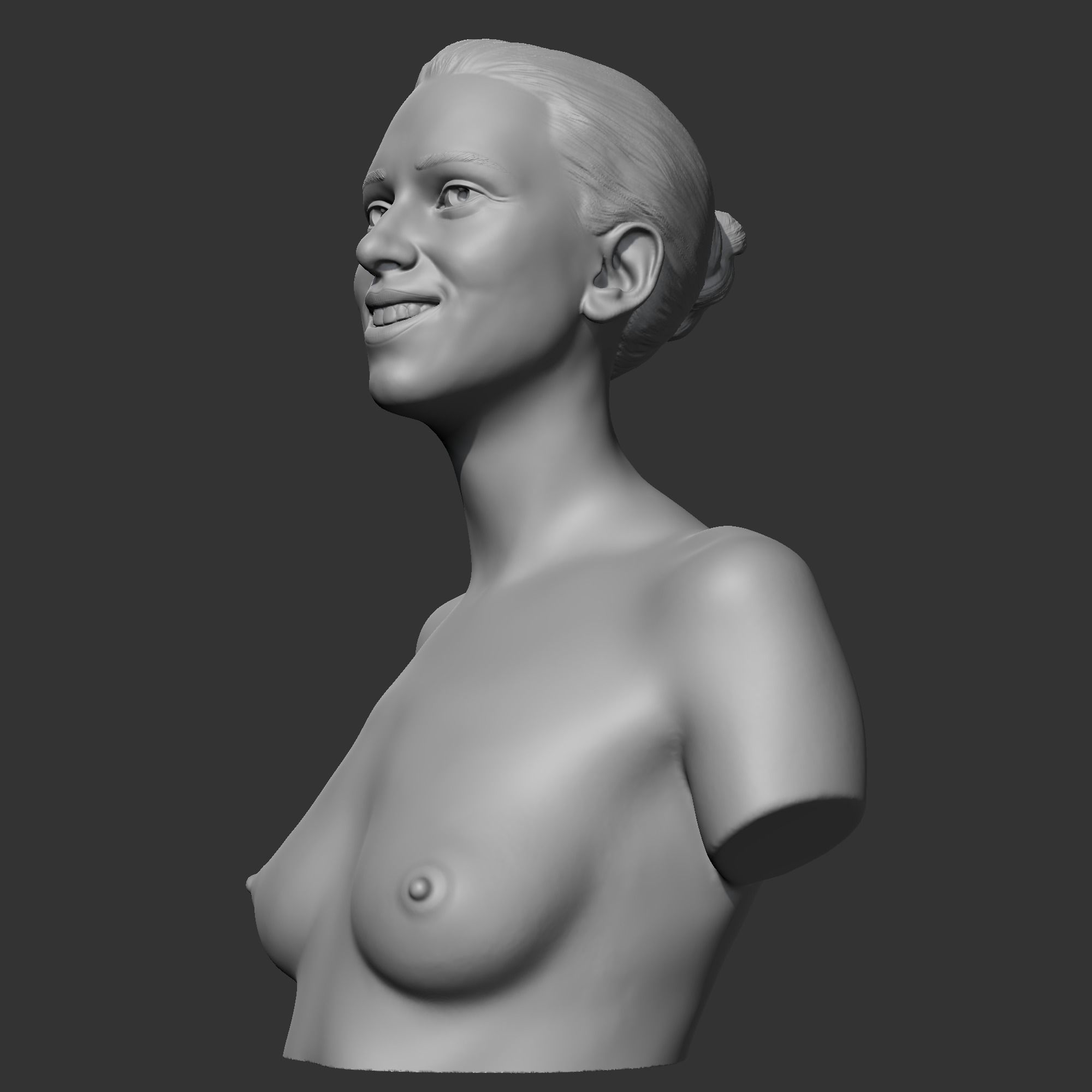 Scarlett Johansson 3D print model 3D print model_5