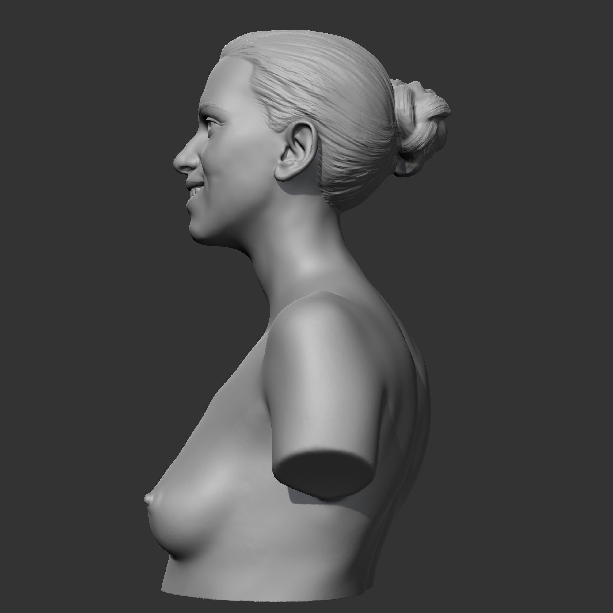 Scarlett Johansson 3D print model 3D print model_6