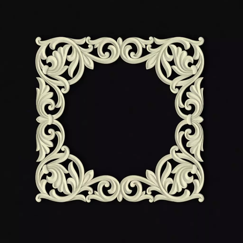 dekor ornament 3D model_0