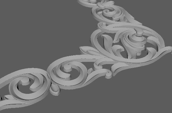 dekor ornament 3D model_3