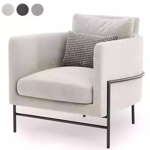 Aerin arm chair 3D model