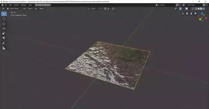 river  water  3D model
