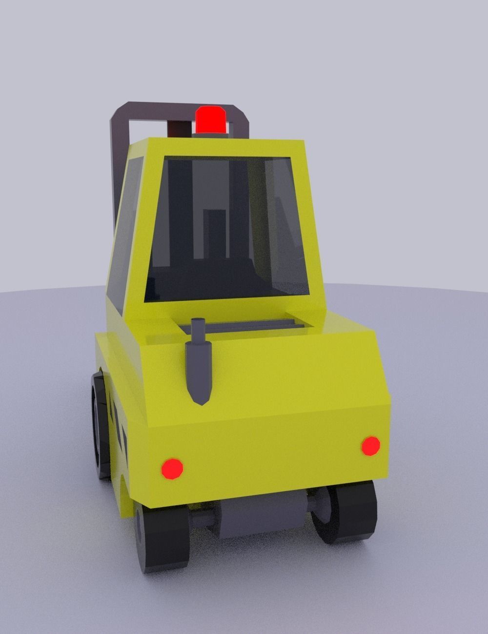 Low poly vehicles and props Free low-poly 3D model_8