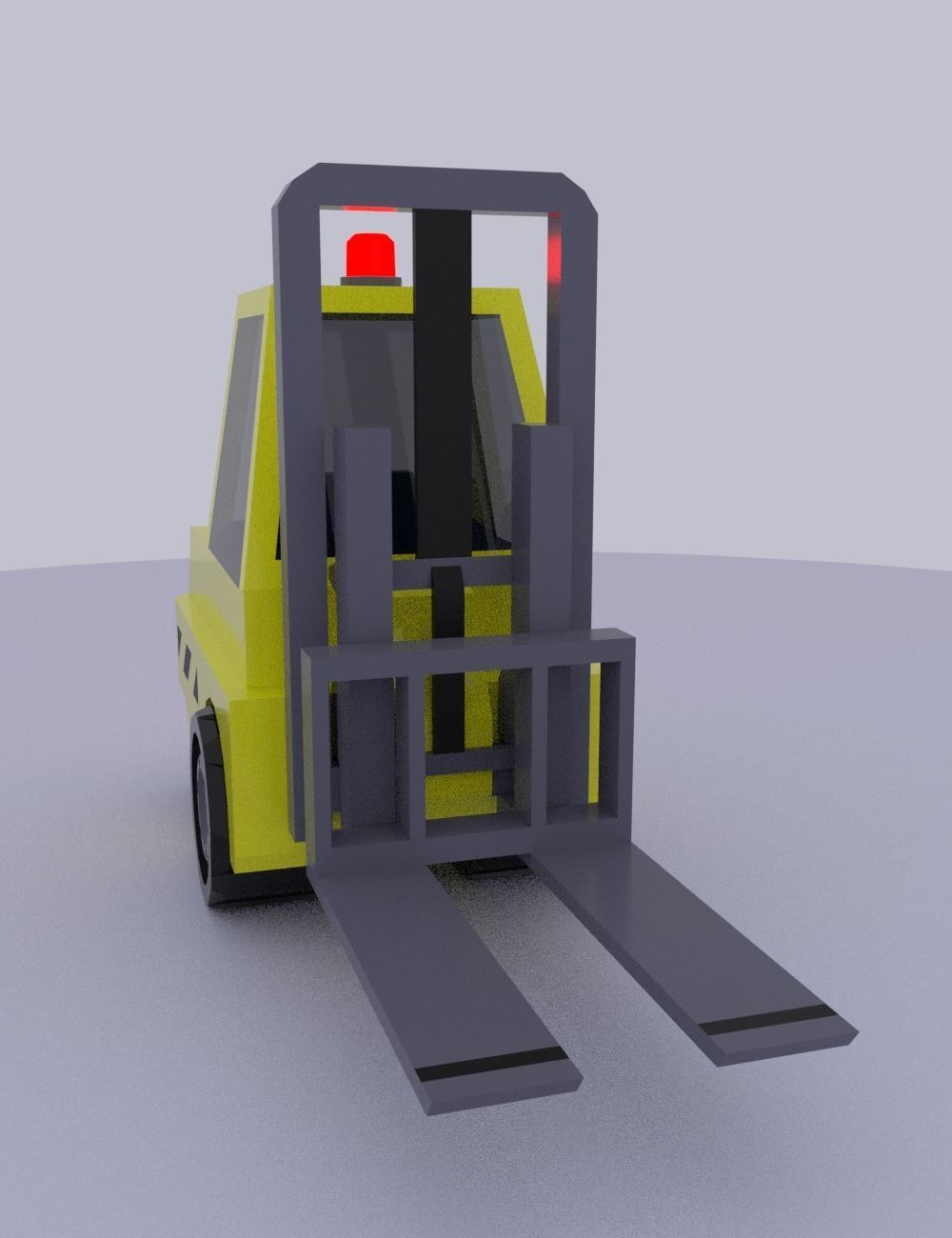 Low poly vehicles and props Free low-poly 3D model_6