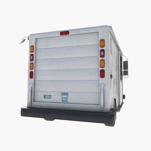 Grumman LLV Low-poly 3D model 5