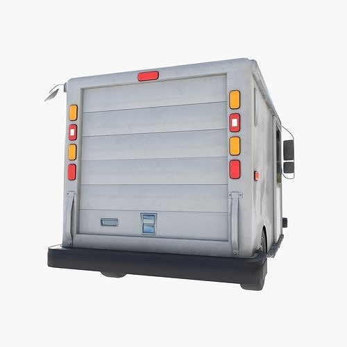 Grumman LLV Low-poly 3D model 6