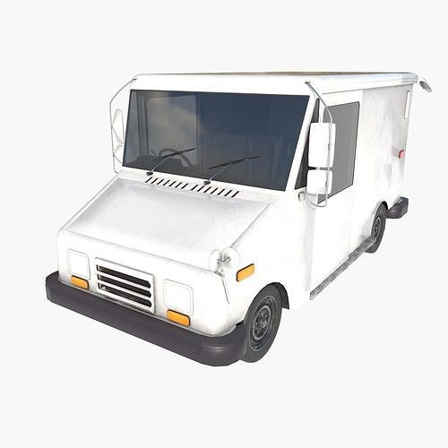 Grumman LLV Low-poly 3D model 2