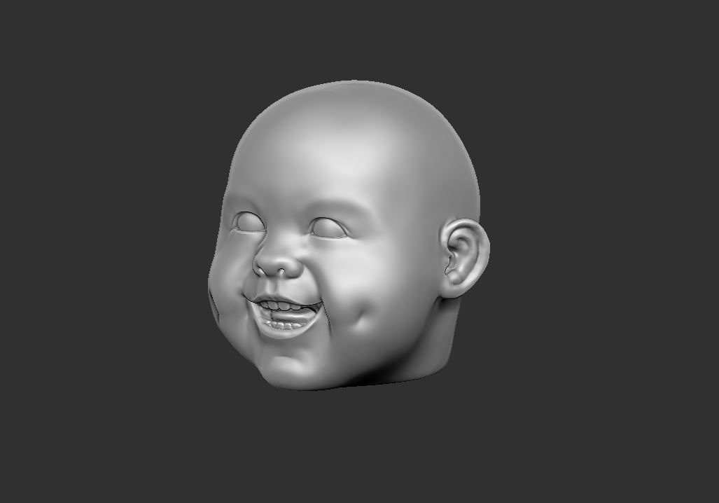 Head 50 3D print model_11