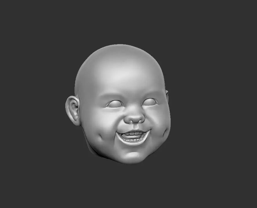 Head 50 3D print model_0