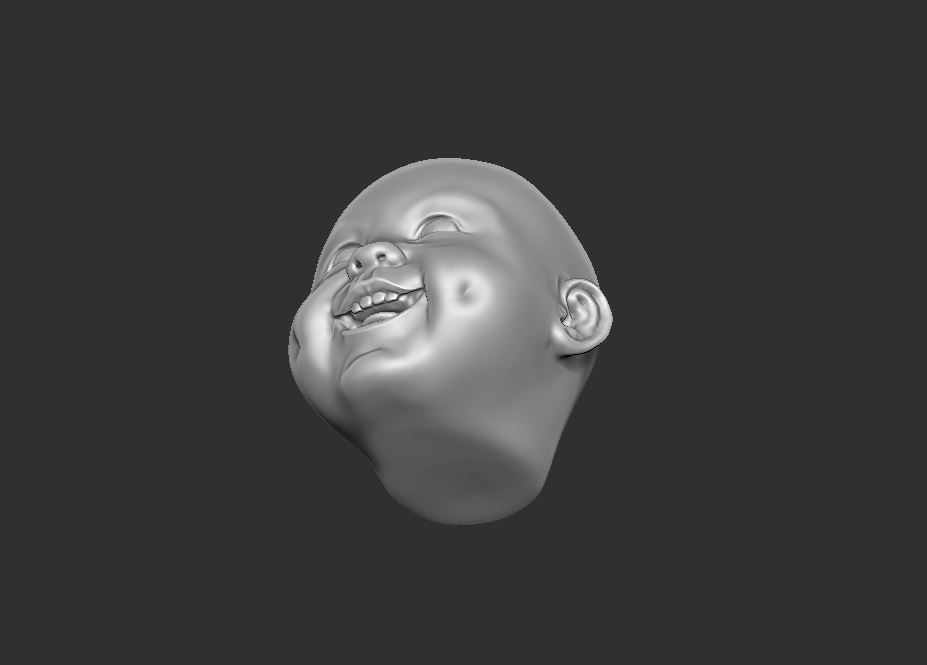 Head 50 3D print model_13