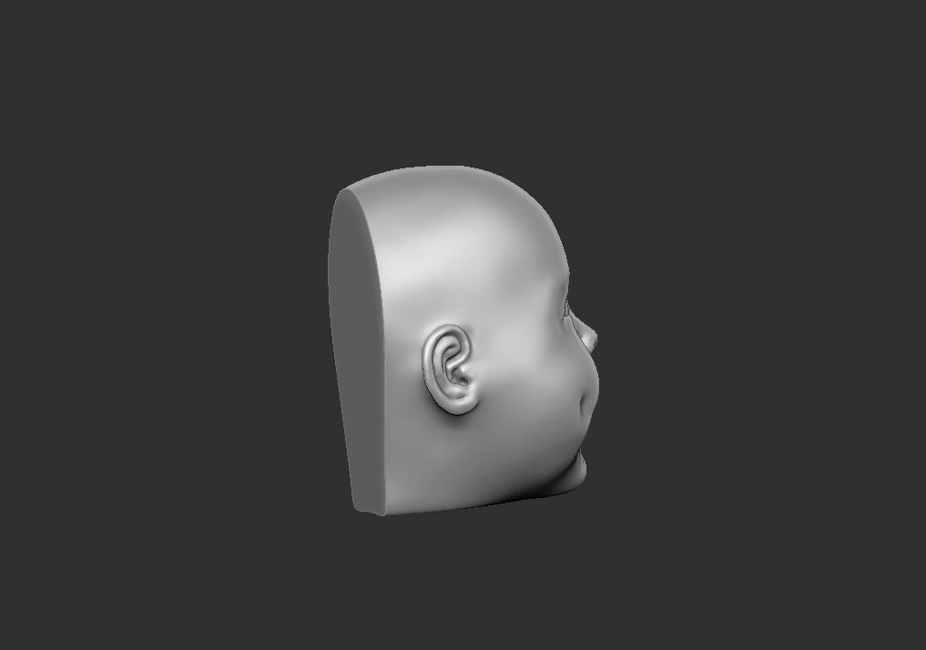 Head 50 3D print model_3