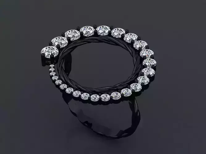 Black Hole Ring 3D print model