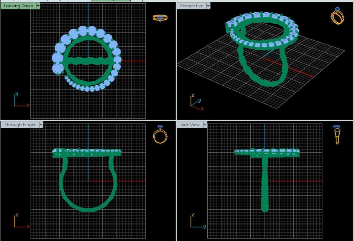 Black Hole Ring 3D print model_10