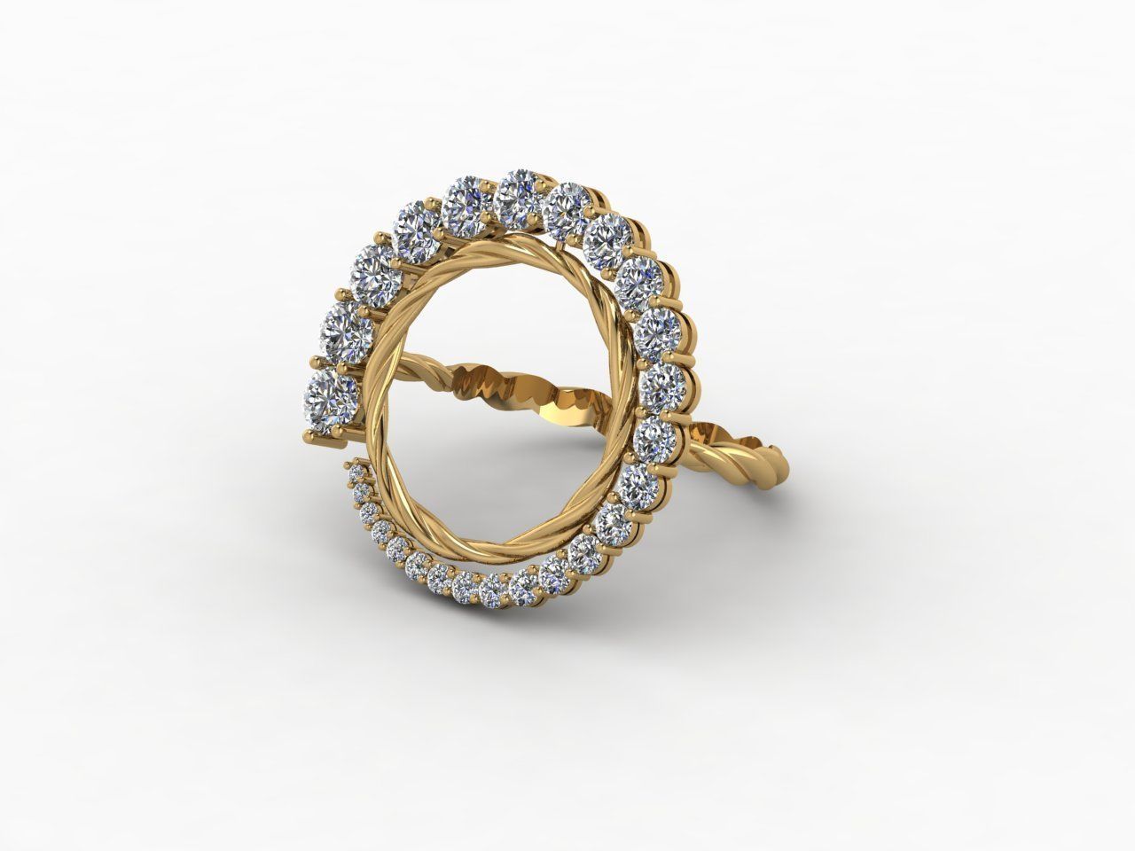 Black Hole Ring 3D print model_3