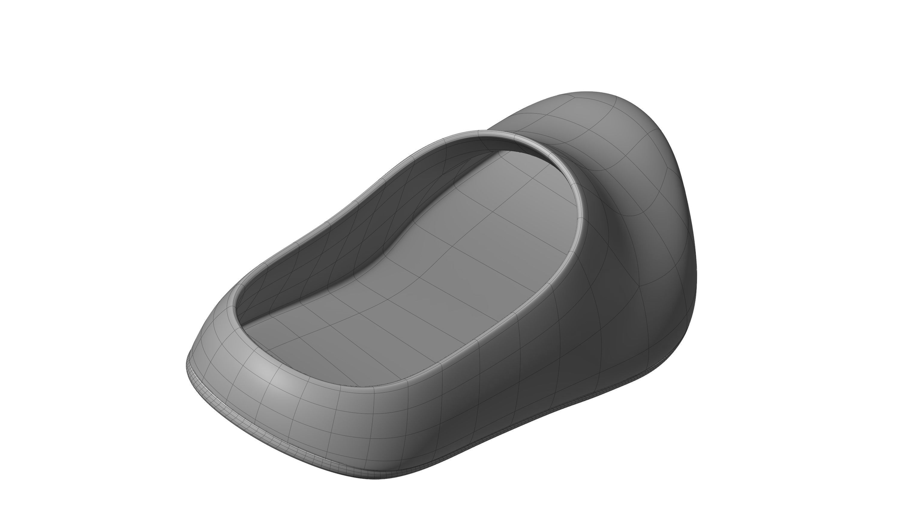 Balenciaga Pool Closed Slide 3D model_22