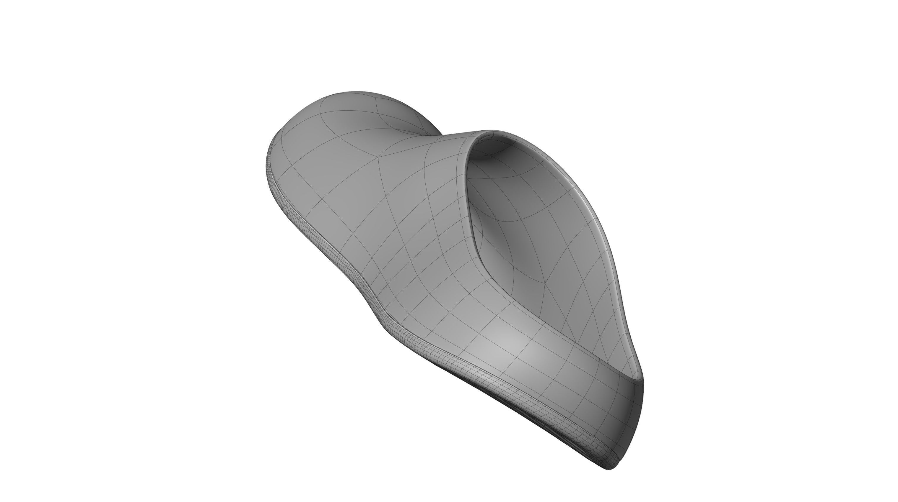 Balenciaga Pool Closed Slide 3D model_21