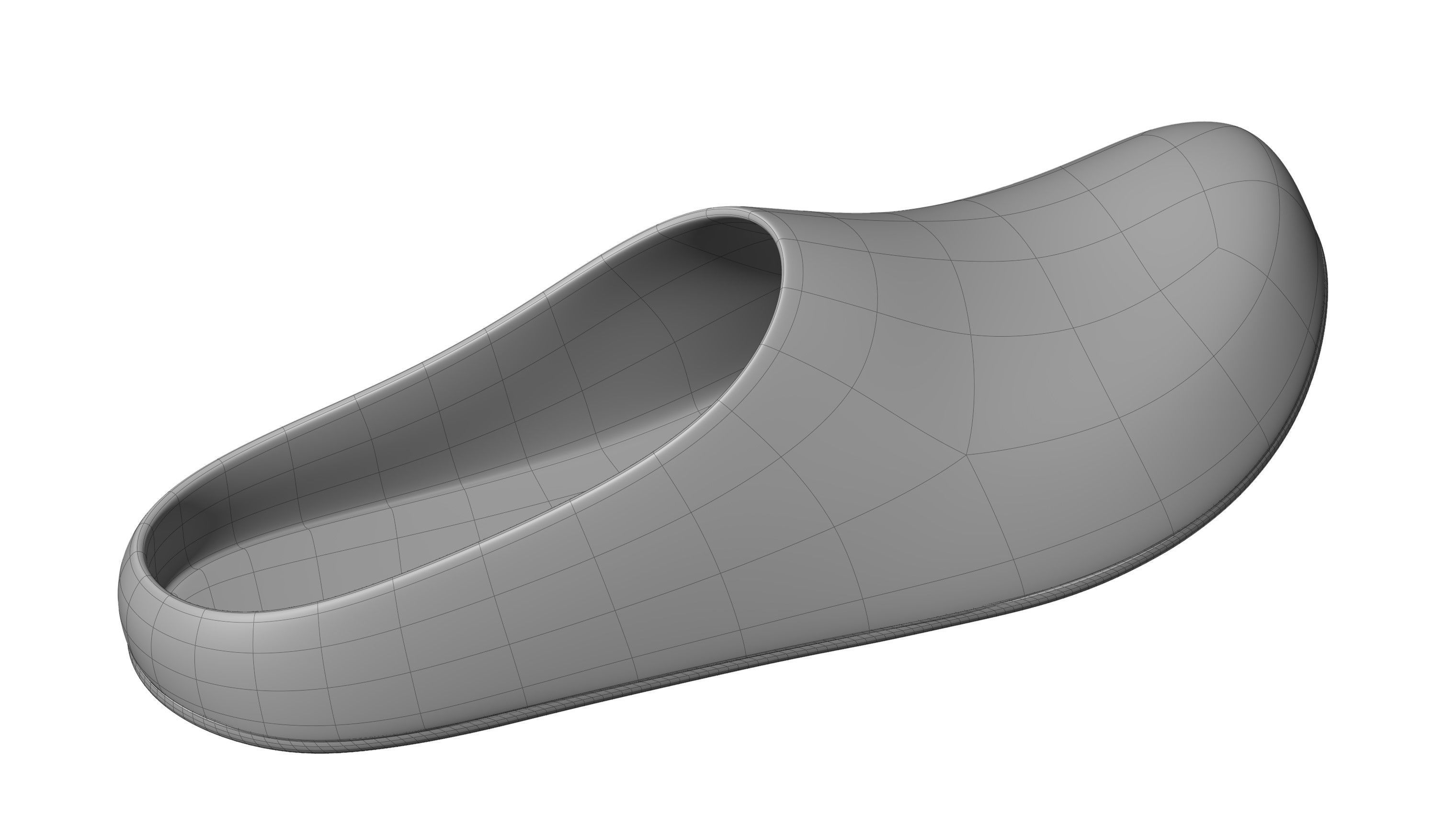 Balenciaga Pool Closed Slide 3D model_15