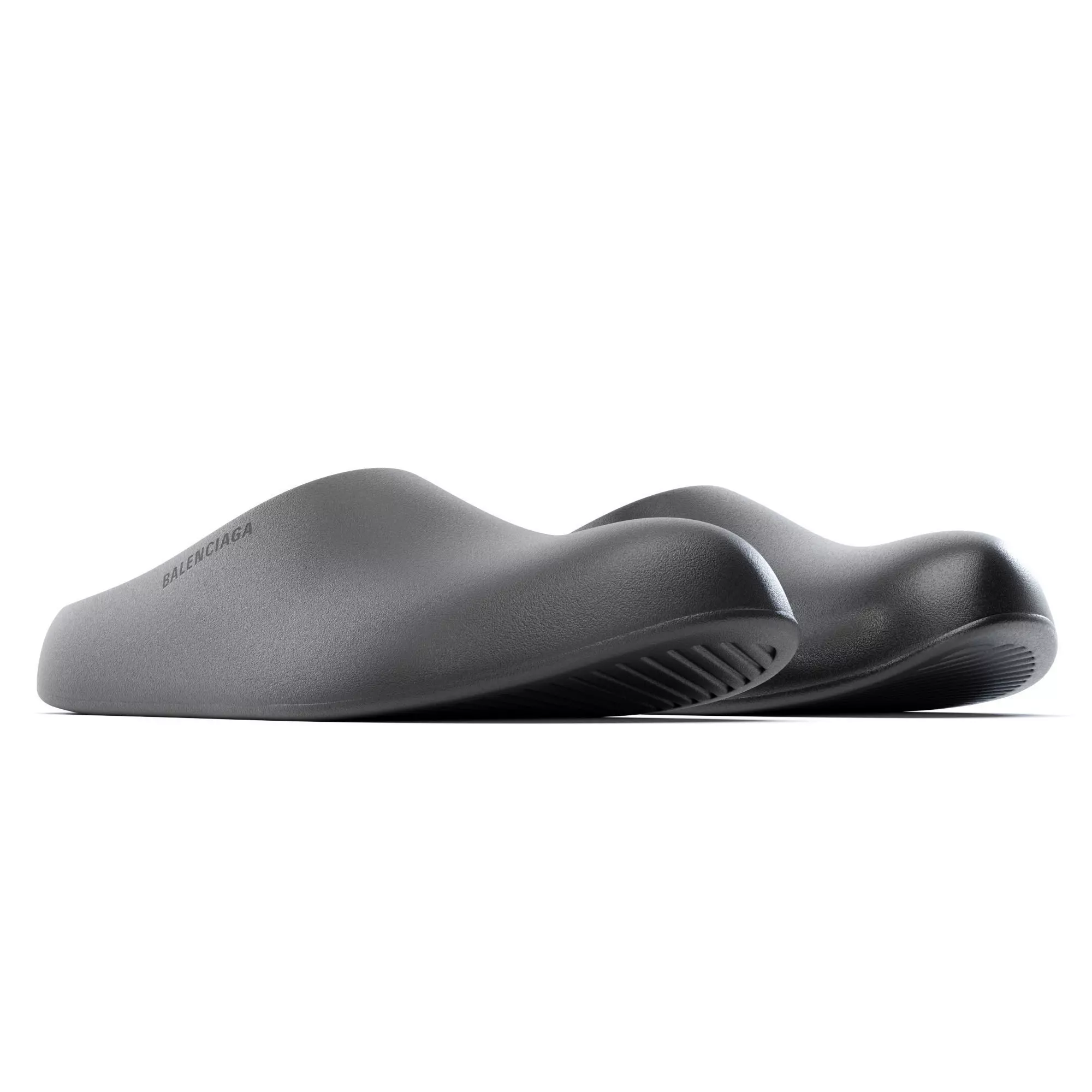 Balenciaga Pool Closed Slide 3D model_0