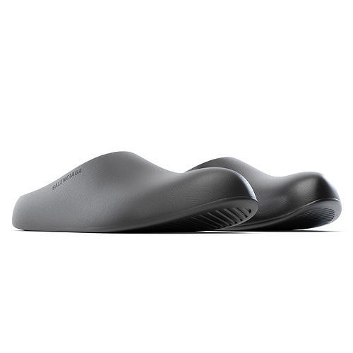 Balenciaga Pool Closed Slide 3D model